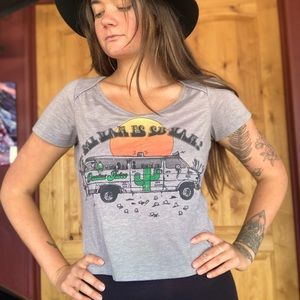 Vans cropped T-shirt